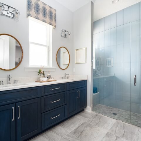 New,Luxury,Home,Construction,Beautiful,Bathroom